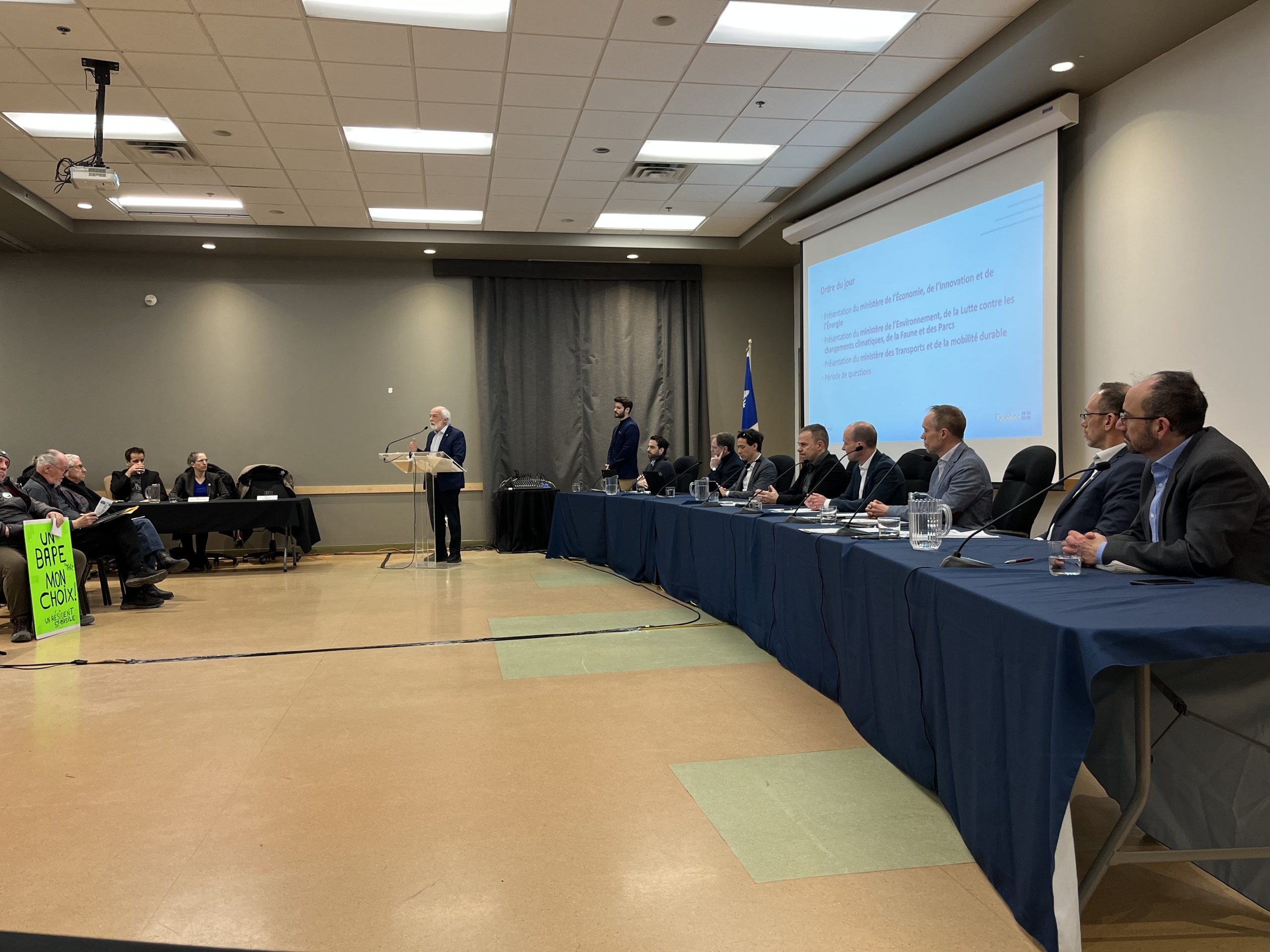 Yves Lessard satisfait de la rencontre avec les ministères Journal de